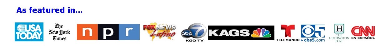 media logos where Graciela has been featured